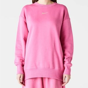 Nike Phoenix Fleece Sweatshirt Pink